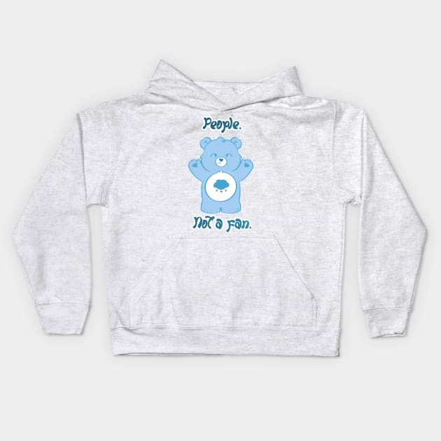 People. Not a fan. Kids Hoodie by Toni Tees